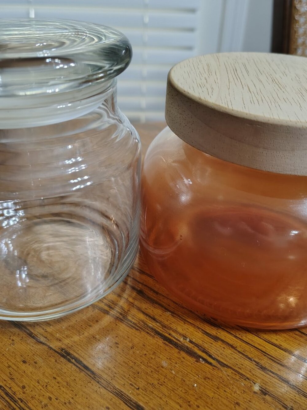 Two Empty Storage Jars